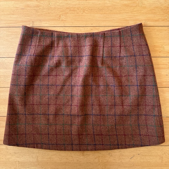 Rachel Antonoff Richard Mini Skirt Plaid Multi - Picture 5 of 7